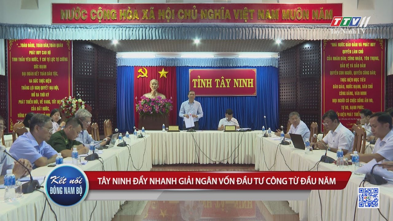Tây Ninh đẩy nhanh giải ngân vốn đầu tư công từ đầu năm | KẾT NỐI ĐÔNG NAM BỘ | TayNinhTV